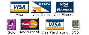 Credit cards accepted